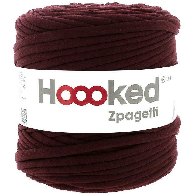 Zpagetti Cotton Yarn Burgundy Desert