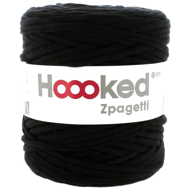 Zpagetti Cotton Yarn Black Fiber