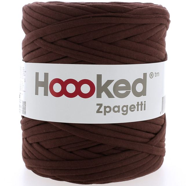 Zpagetti Cotton Yarn Reddish Brown
