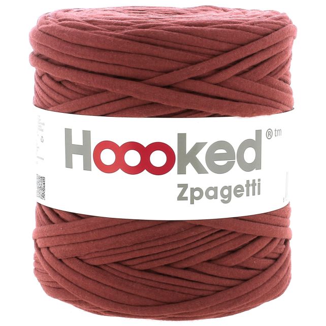 Zpagetti Cotton Yarn Rust Maroon