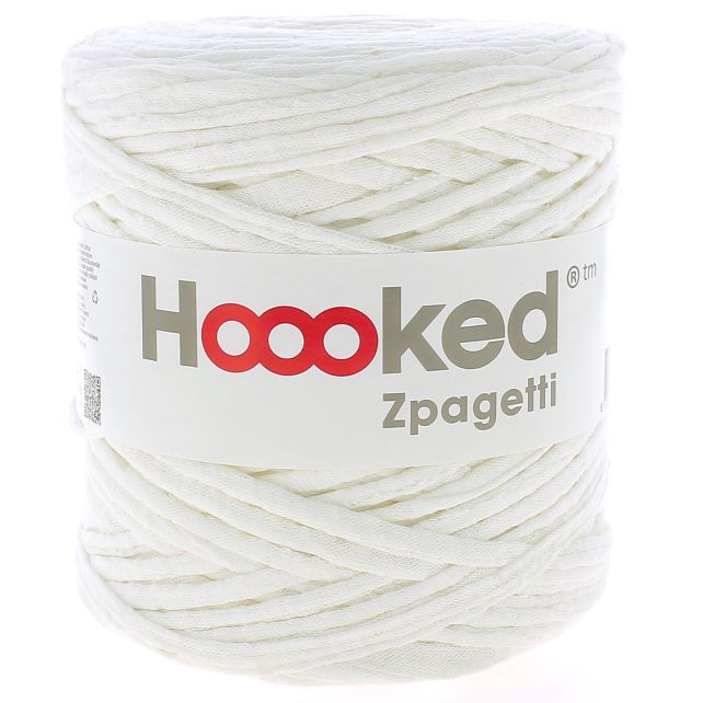 Zpagetti Cotton Yarn White Relief