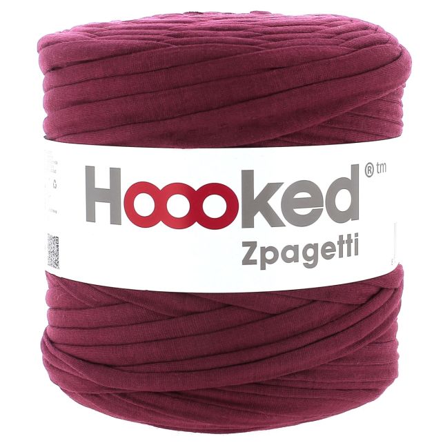 Zpagetti Cotton Yarn Burgundy Passion