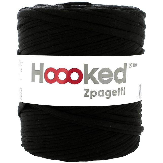 Zpagetti Cotton Yarn Black Cable