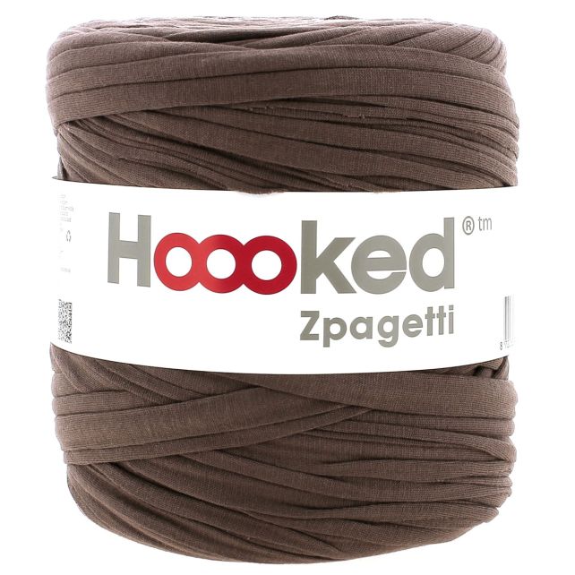 Zpagetti Cotton Yarn Brown Finger