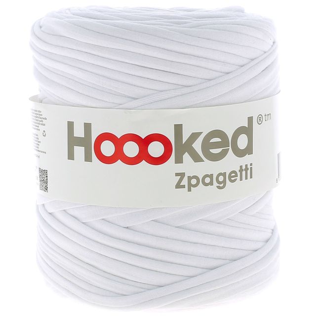 Zpagetti Cotton Yarn White Tulip