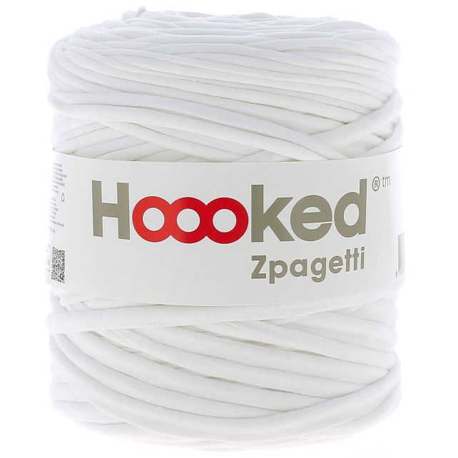 Zpagetti Cotton Yarn White Leaf