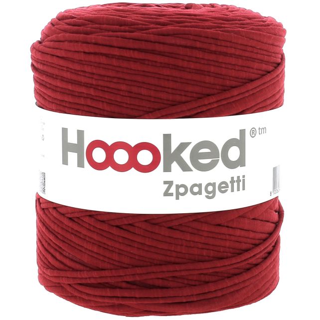 Zpagetti Cotton Yarn Red Mittens