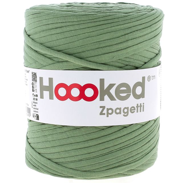 Zpagetti Cotton Yarn Green Flat