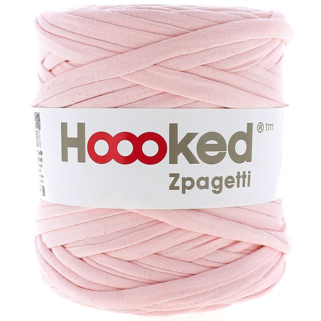 Zpagetti Cotton Yarn Light Pink Flowers