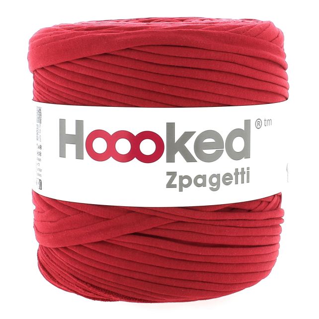 Zpagetti Cotton Yarn Red Shoes