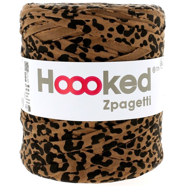 Zpagetti Cotton Yarn Brown Prints