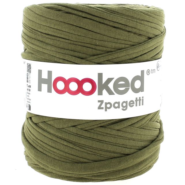 Zpagetti Cotton Yarn Olive Sparkle