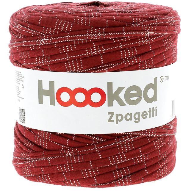 Zpagetti Cotton Yarn Bordeaux Points