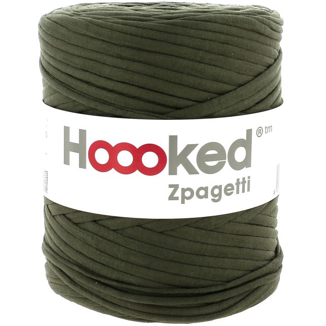 Zpagetti Cotton Yarn Olive Snake