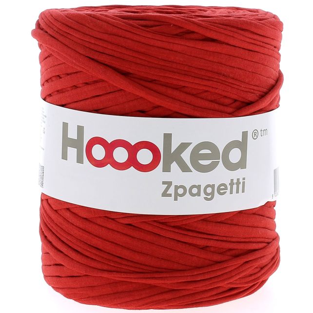 Zpagetti Cotton Yarn Red Funcy
