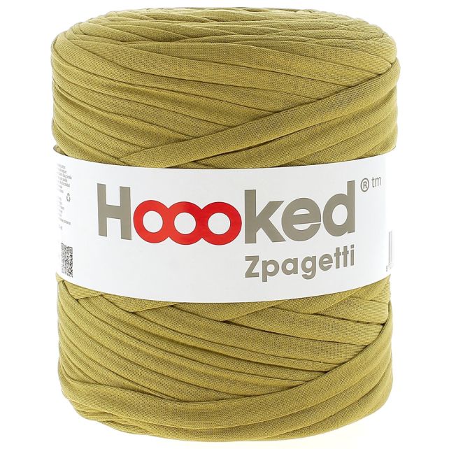 Zpagetti Cotton Yarn Olive Plankton