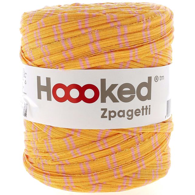 Zpagetti Cotton Yarn Orange Stripes