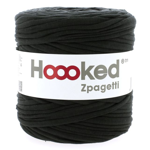 Zpagetti Cotton Yarn Charcoal Amber