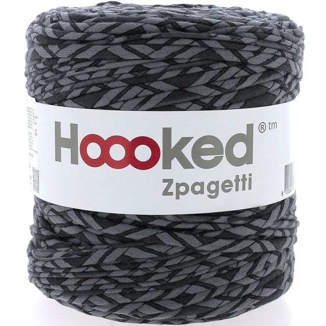 Zpagetti Cotton Yarn Geometric Grey