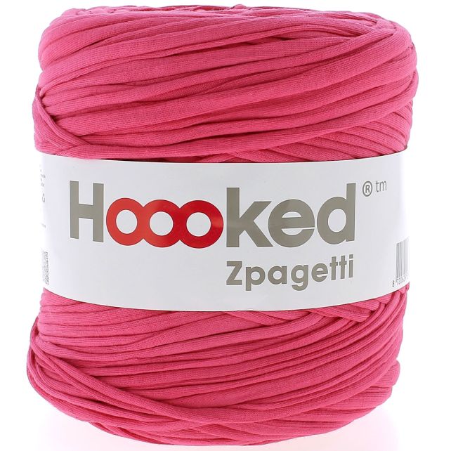 Zpagetti Cotton Yarn Ribbon Supe Pink