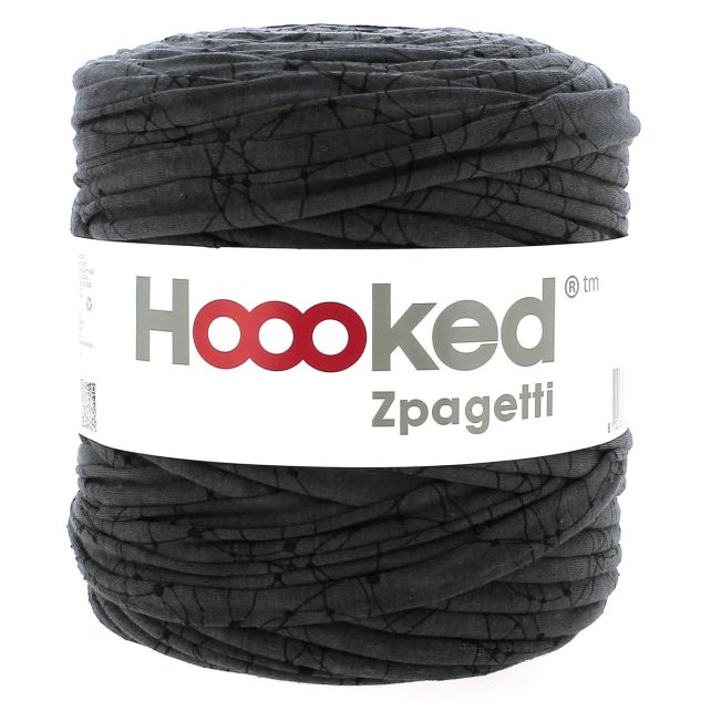 Zpagetti Cotton Yarn Anthracite Graphics