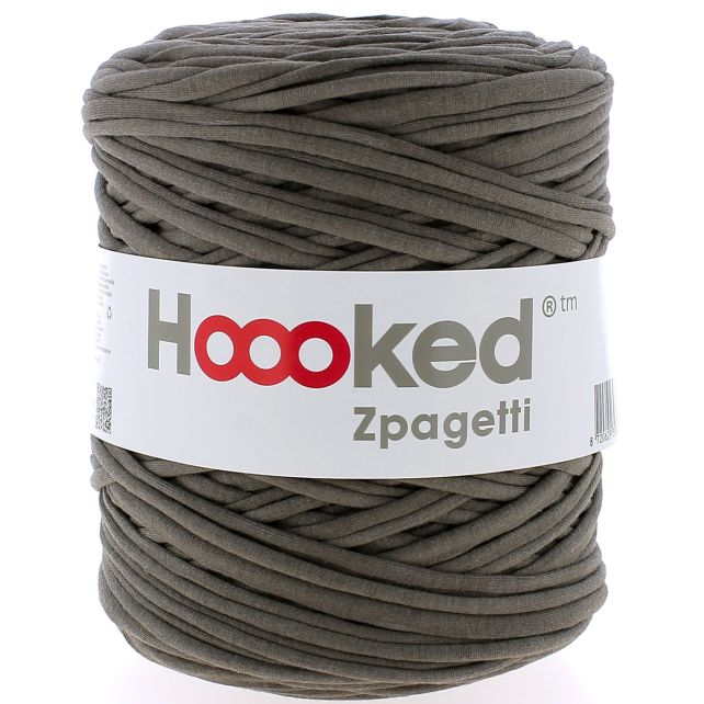Zpagetti Cotton Yarn Taupe Boots