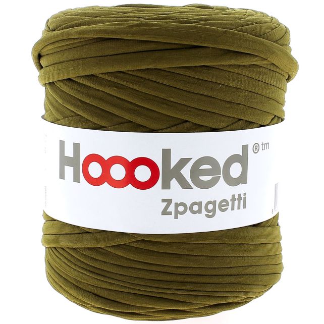 Zpagetti Cotton Yarn Olive Totem