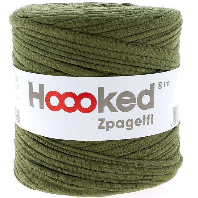 Zpagetti Cotton Yarn Olive Sparkle