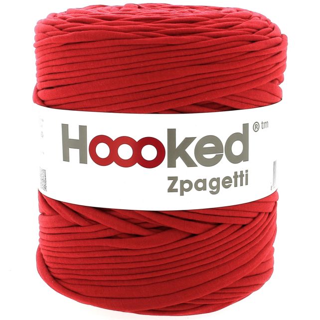 Zpagetti Cotton Yarn Cropped Red