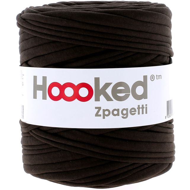 Zpagetti Cotton Yarn Brown Construction