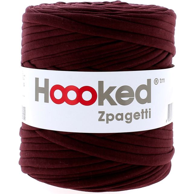Zpagetti Cotton Yarn Bordeaux Dress