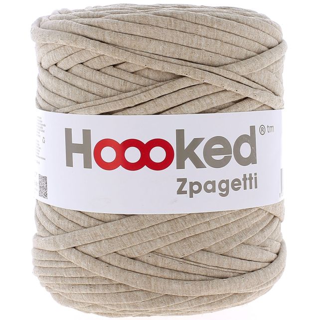 Zpagetti Cotton Yarn Taupe Ecru