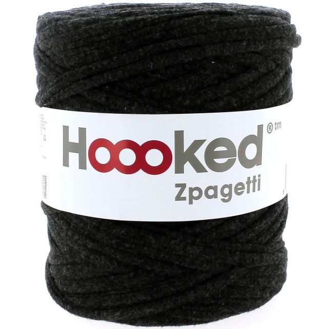 Zpagetti Cotton Yarn Charcoal Charly