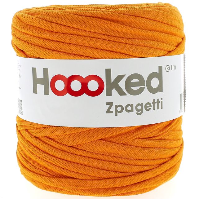 Zpagetti Cotton Yarn Polo Orange