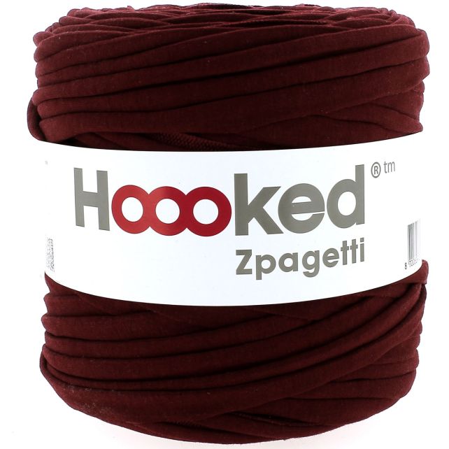 Zpagetti Cotton Yarn Bordeaux Curtain