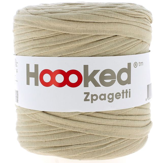 Zpagetti Cotton Yarn Beige Desgastado
