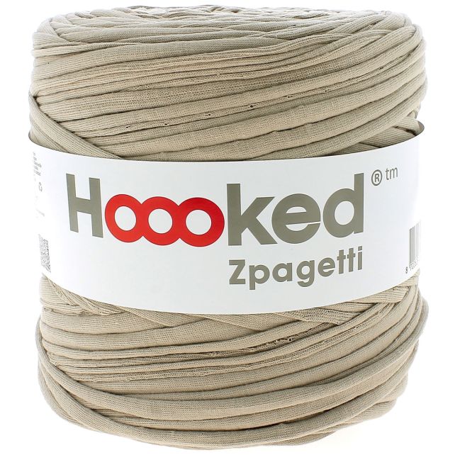 Zpagetti Cotton Yarn Taupe Lace