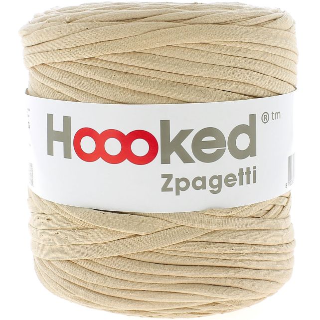 Zpagetti Cotton Yarn Beige Bag