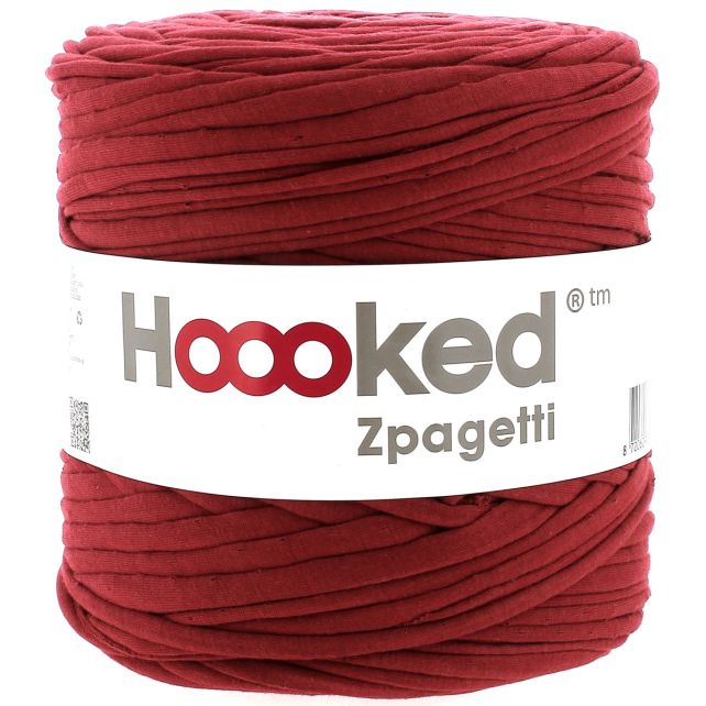 Zpagetti Cotton Yarn Bordeaux Curtain