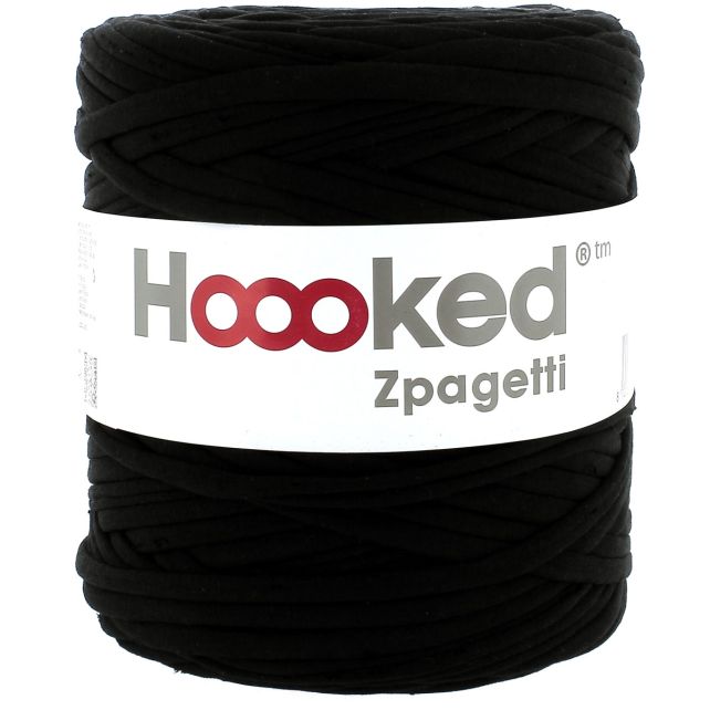 Zpagetti Cotton Yarn Black Top