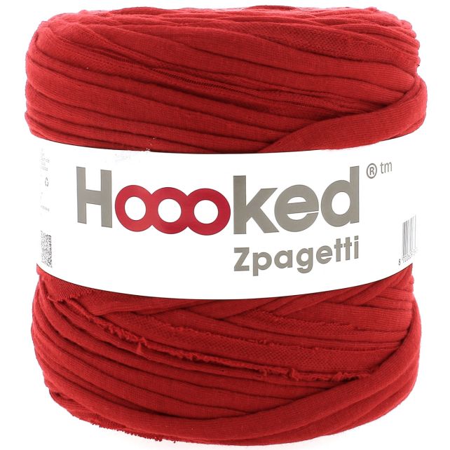 Zpagetti Cotton Yarn Red Stop