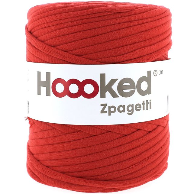 Zpagetti Cotton Yarn Red Shoe