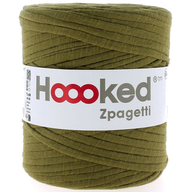 Zpagetti Cotton Yarn Olive Snake