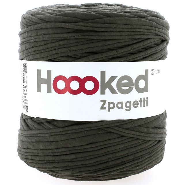 Zpagetti Cotton Yarn Olive Shopper