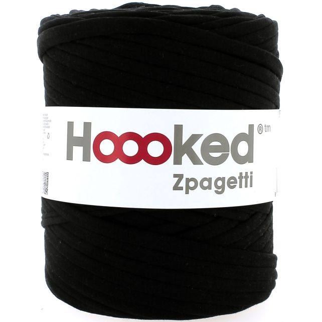 Zpagetti Cotton Yarn Black Vanilla