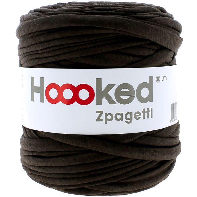 Zpagetti Cotton Yarn Brown Top