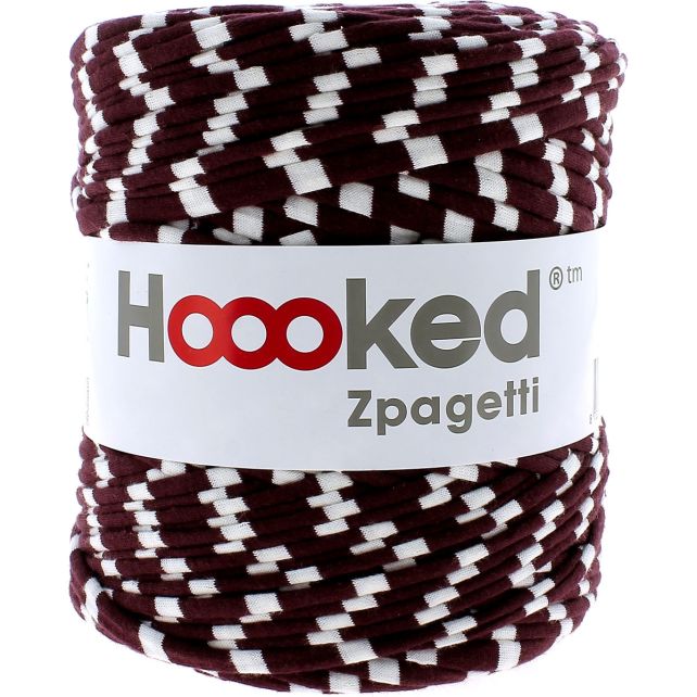 Zpagetti Cotton Yarn Wine Stripes