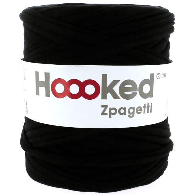 Zpagetti Cotton Yarn Black Vinyl