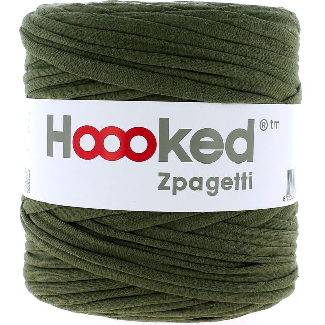 Zpagetti Cotton Yarn Olive Spark