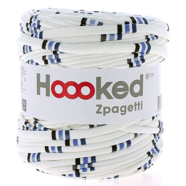 Zpagetti Cotton Yarn Blue Stripes